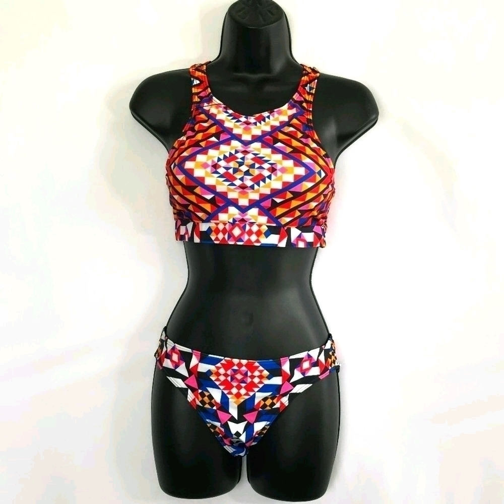 Creabygirls Multicolor 2pc Bathing Suit